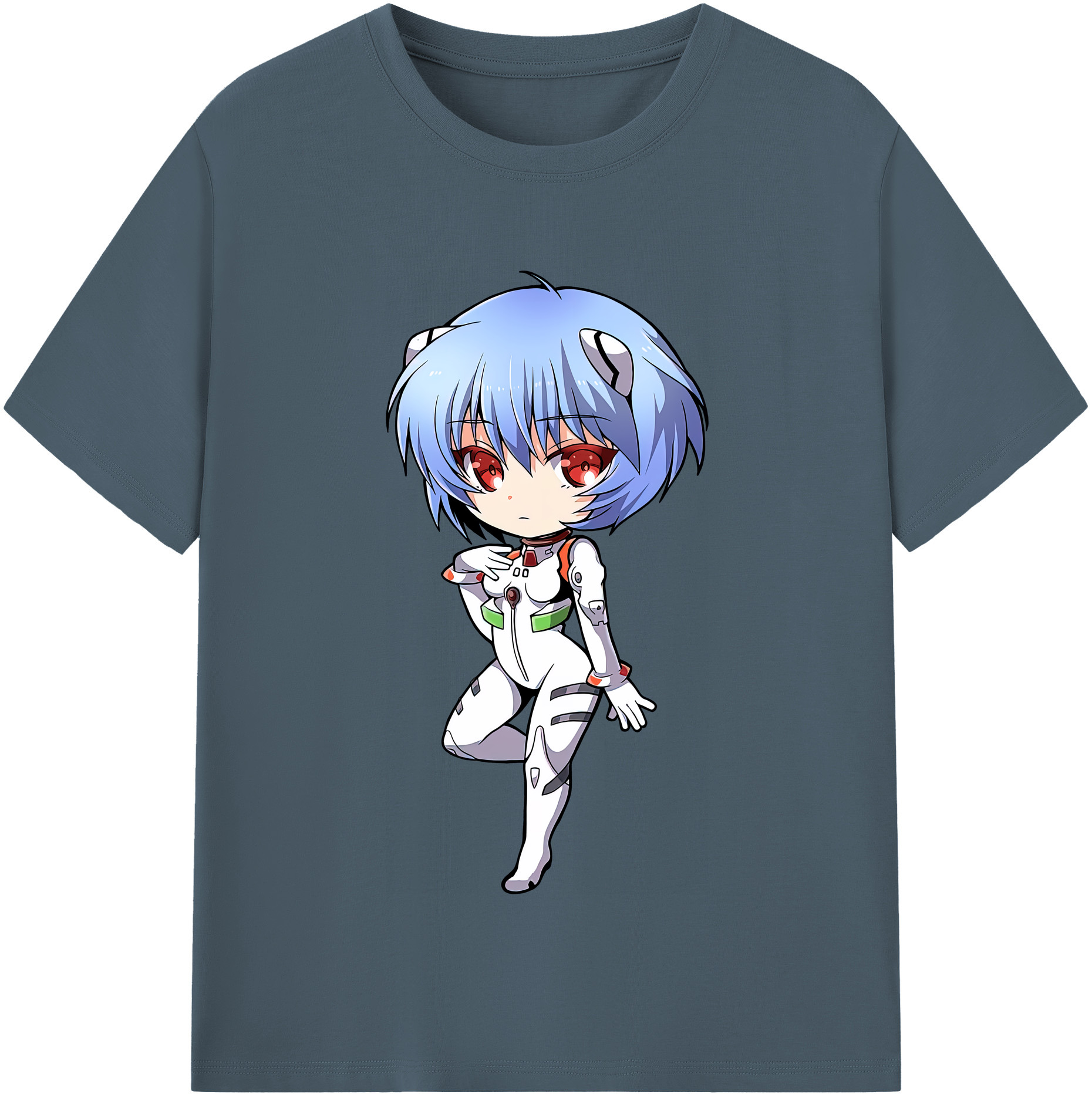 （画像用） EVA 新世紀エヴァンゲリオン 綿100％半袖Tシャツ（フロントプリント）